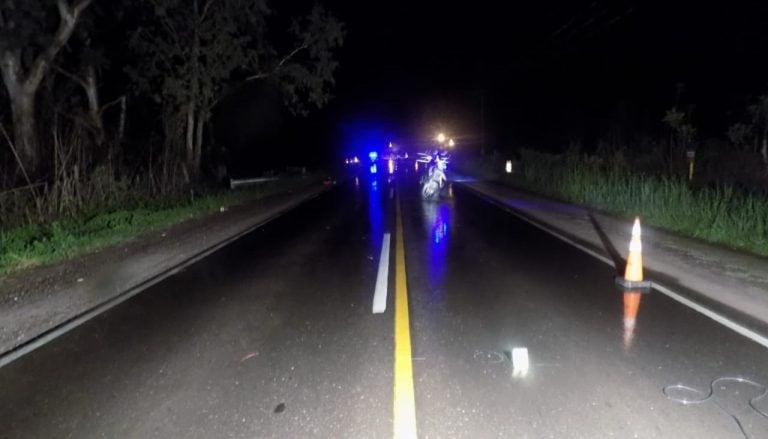 La Silleta: manejaba borracho y causó la muerte de un motociclista. (Policía de Salta)