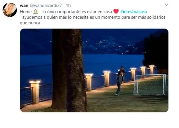 La respuesta de Wanda Nara por las críticas (Foto:Twitter)