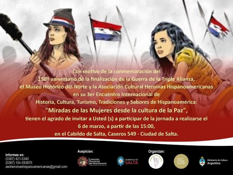 “Miradas de las Mujeres desde la cultura de la Paz” (Ministerio de Cultura)