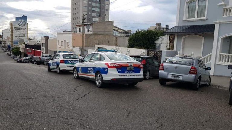 Herido de bala en la calle Ameghino