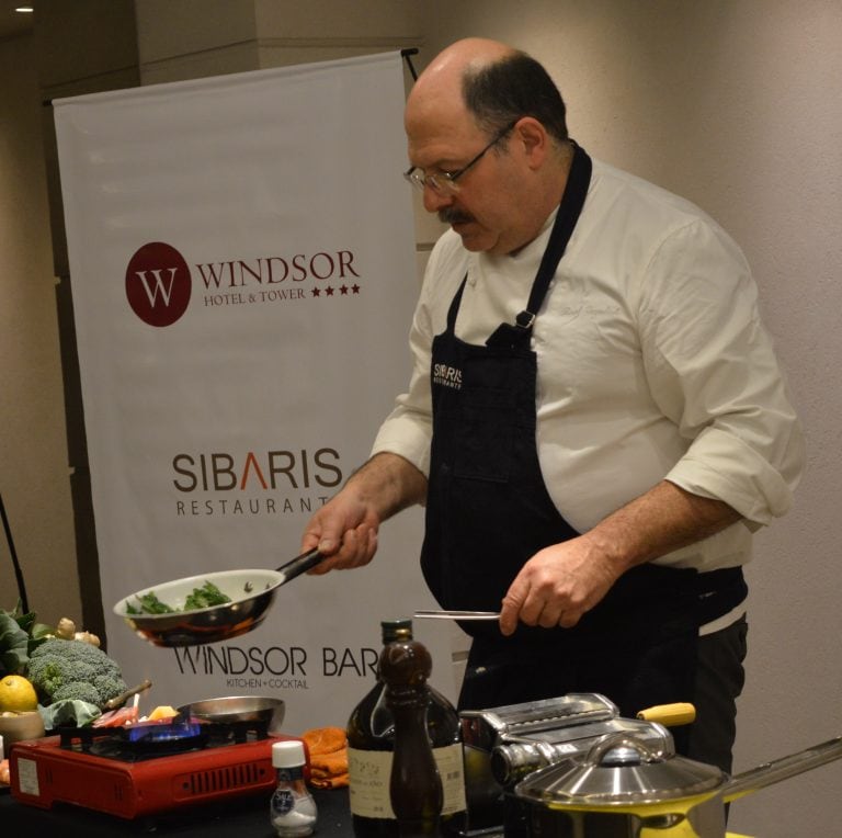 Taller de cocina en Sibaris.