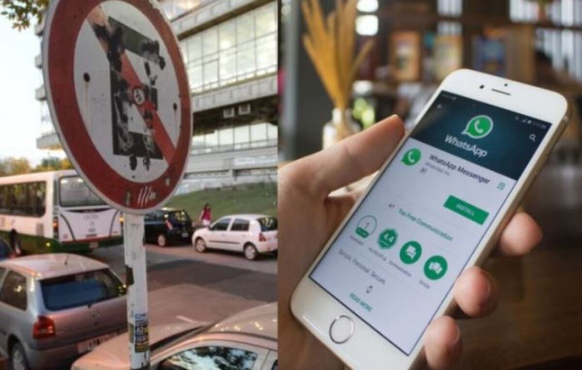 Ya se se puede consultar por Whatsapp dónde está permitido estacionar el auto