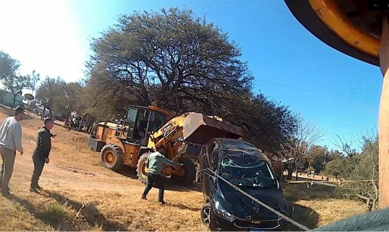 Accidente en la Ruta E52 en cercanias de Arroyito