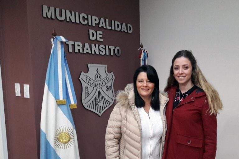 Micaela Ghione Elisa Carrizo Hacemos por Córdoba Transito