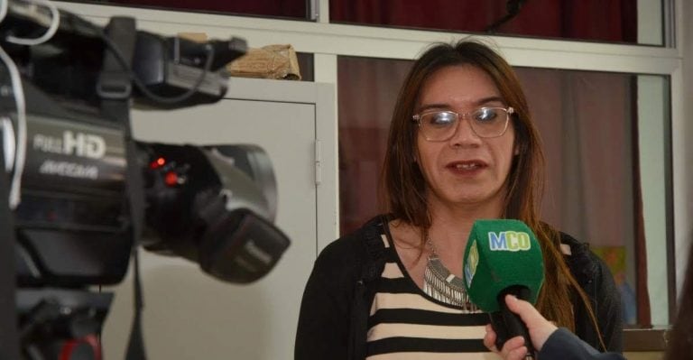 Delfina Brizuela referente del área de diversidad y género de la Secretaría de Estado de Derechos Humanos