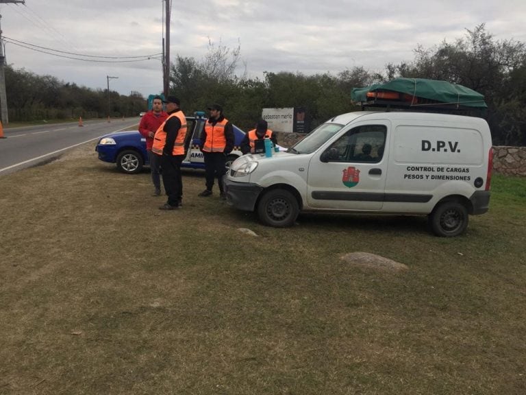 Asamblea de productores en ruta de Altas Cumbres