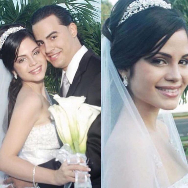 Más fotos de la boda de Natti Natasha en 2007. (Gentileza: Telemundo)