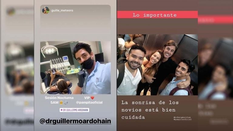 El insólito horario en el que Pampita asistió al dentista para la noche de su boda