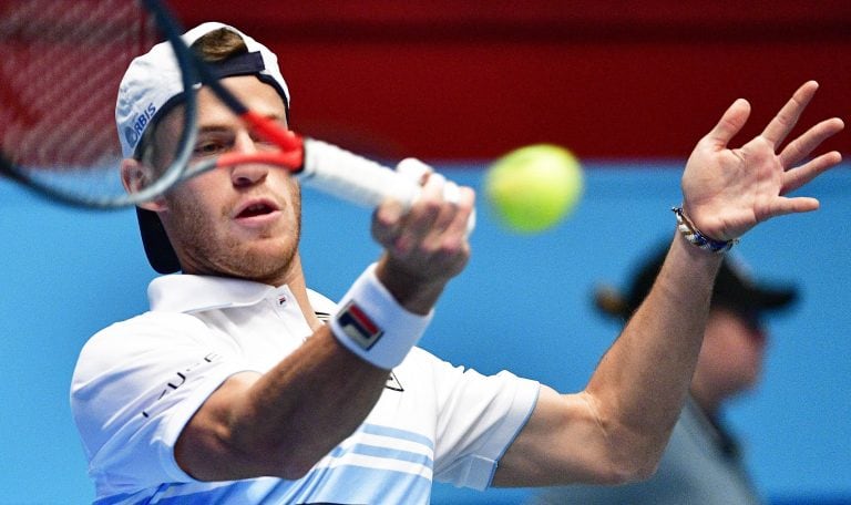 Diego Schwartzman avanzó de ronda en el ATP 500 de Viena. (AFP)