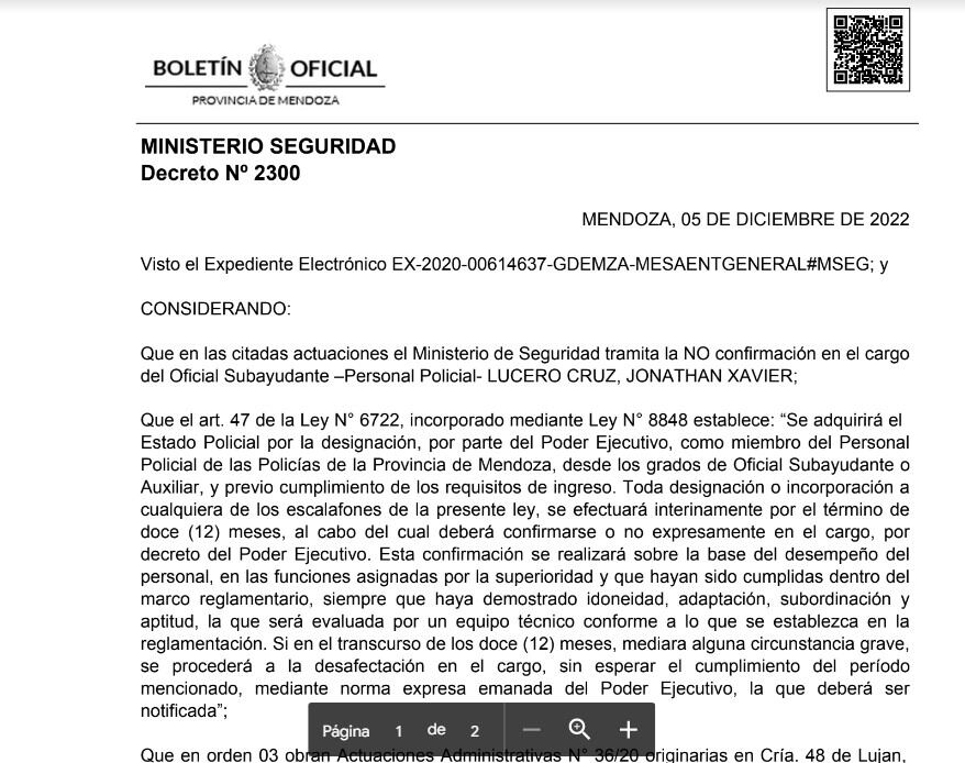 Captura de documento oficial.