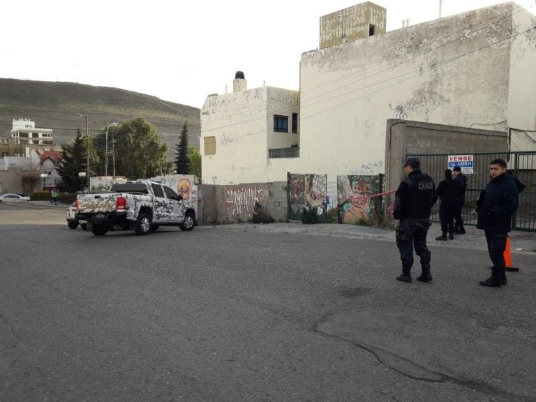 El hecho ocurrió en a zona céntrica de la ciudad.