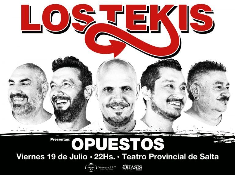 Los Tekis presentan Opuestos en Salta (web)