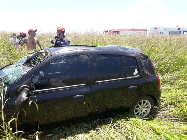 Accidente en Ruta 9