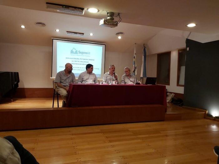 Presentación del informe minero sobre Malargüe.