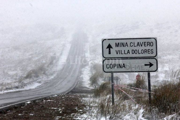 Nieve en las Altas Cumbres