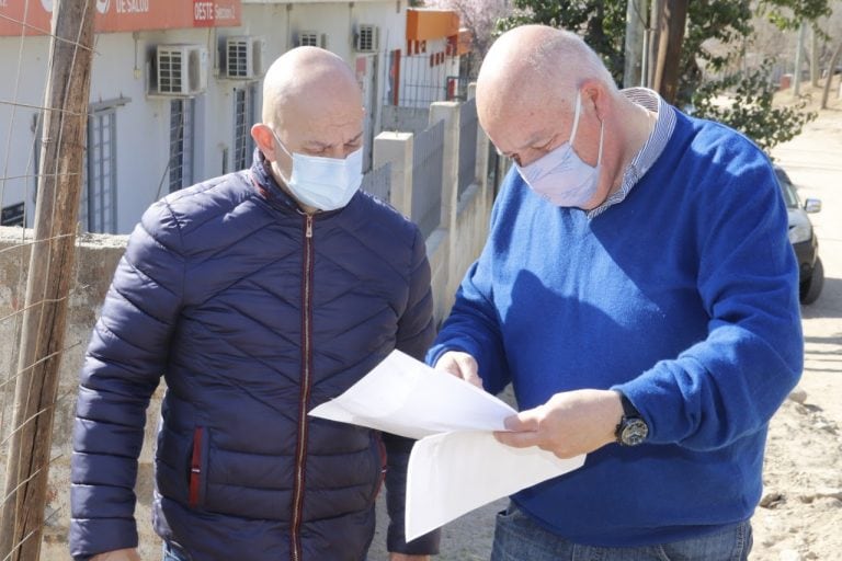 Retomaron las obras de mejoramiento en el Barrio La Quinta de Carlos Paz