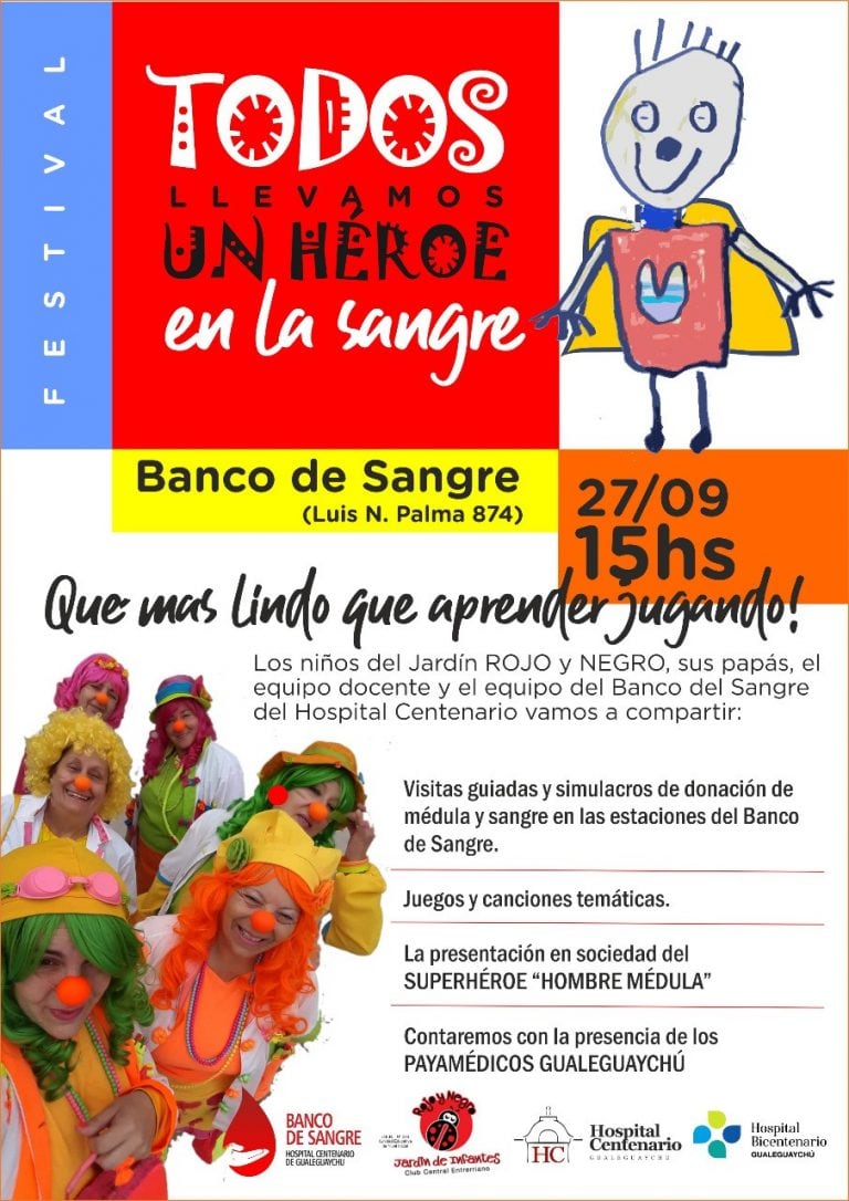 Campaña todos llevamos un héroe en la sangre
Crédito: H-C