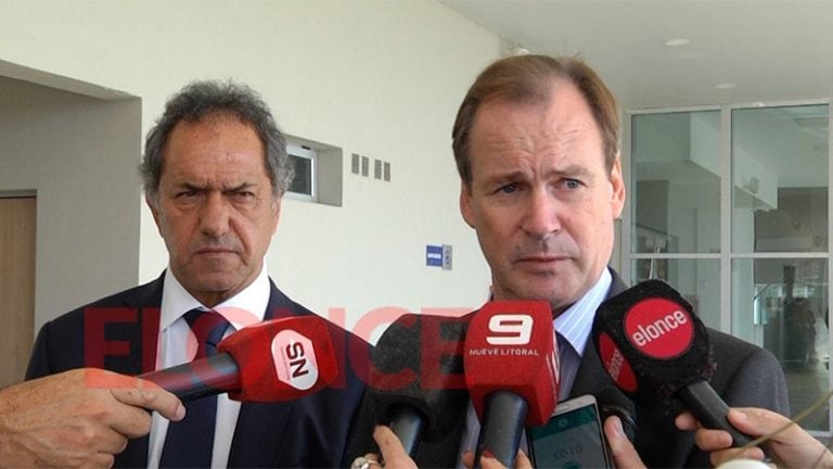 Bordet se reunió con Daniel Scioli: "Tenemos la responsabilidad de generar alternativas para estar mejor". Fotos: El Once