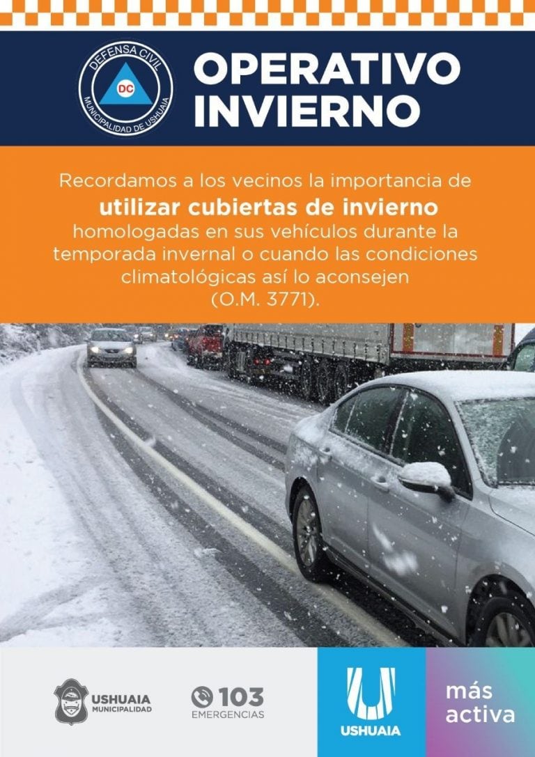 Operativo Invierno Ushuaia