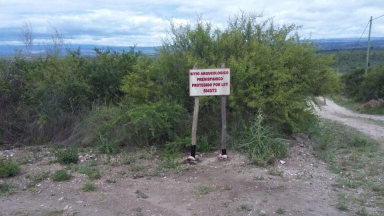 Sitio arqueológico en Bialet Massé.