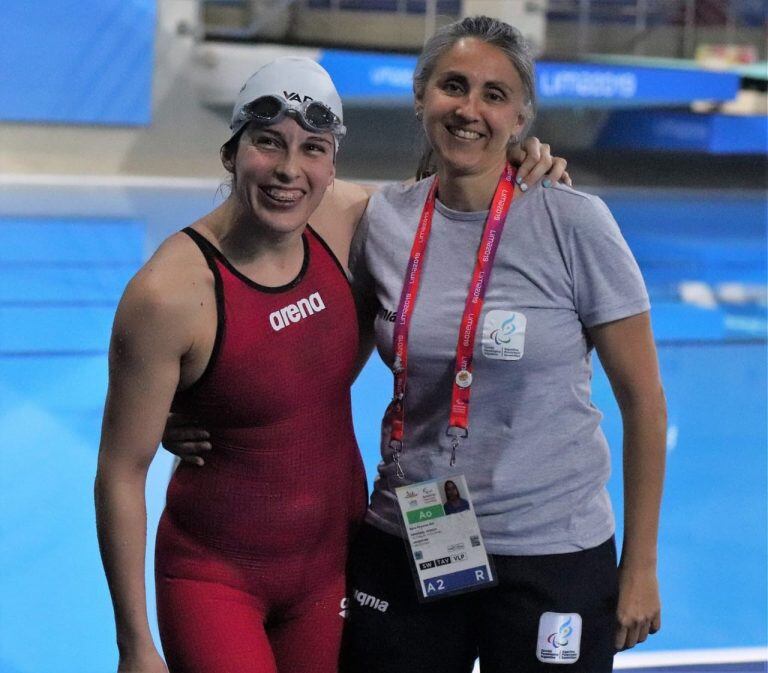 Elizabeth Noriega de Arroyito Selección Nacional de Natación Adaptada