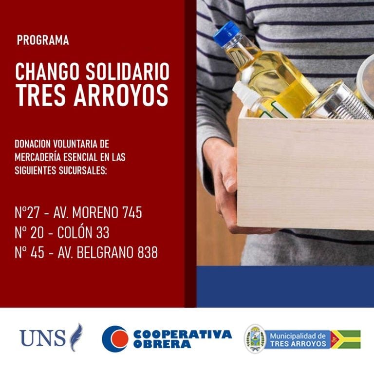 Campaña "Changos solidarios"