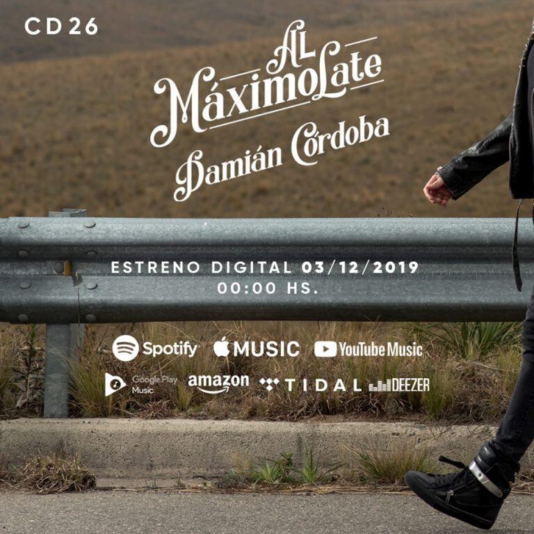 Al Máximo Late, el nuevo de Damián Córdoba