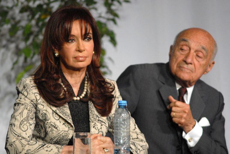 CRISTINA KIRCHNER  JUNTO A ENRIQUE ESKENAZI D