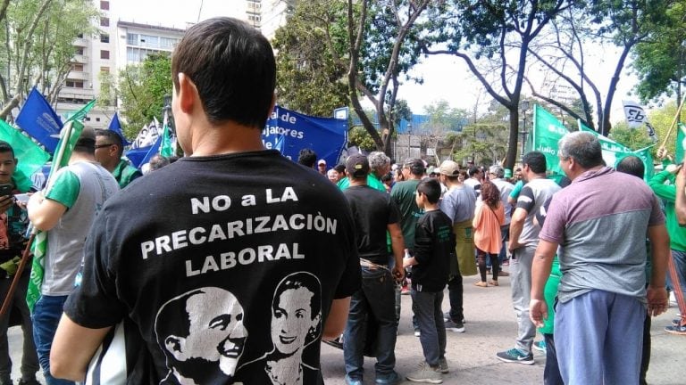 Paro general en Río Cuarto, el impacto en las calles y la movilización.