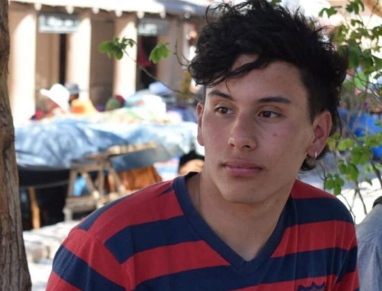 Alue Spinassi Carrizo, estudiante de primer año  de la carrera Realización Cinematográfica en la ENERC Jujuy.