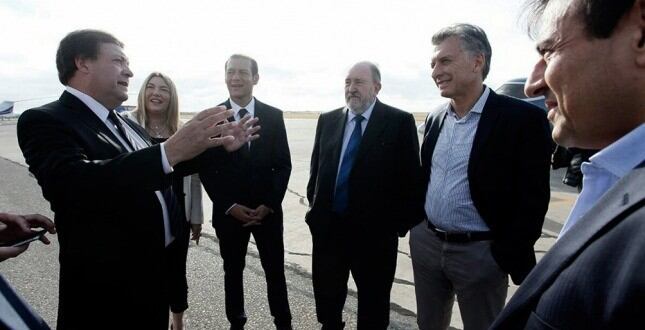 Macri con los gobernadores patagónicos, hace 2 años en Viedma (Agrovalle)