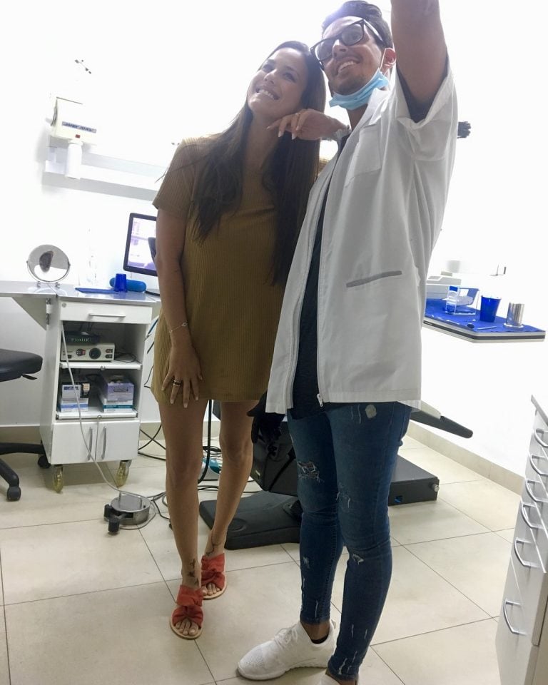 Guillermo Ardohain junto a Luli Fernández (Foto: Instagram/ @drguillermoardohain)