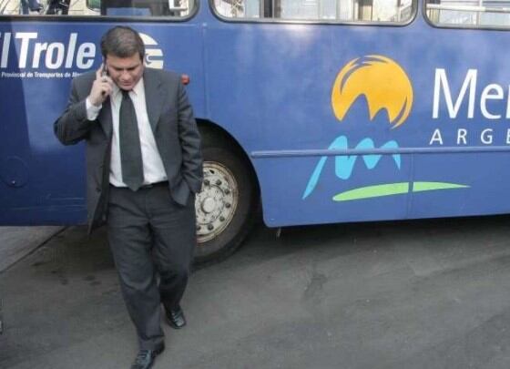 Leopoldo Cairone, titular de la Sociedad de Transporte Mendoza (STM).