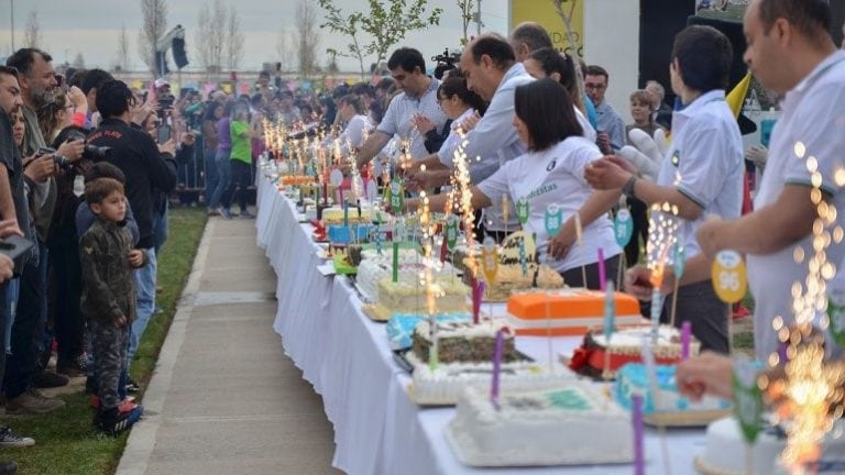 Festejos por el cumpleaños N°114 de la ciudad de Neuquén.