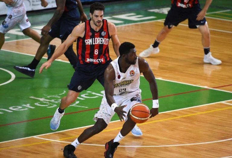 Supercopa de Básquet: San Martín no pudo ante San Lorenzo. (Foto: Liga Nacional)