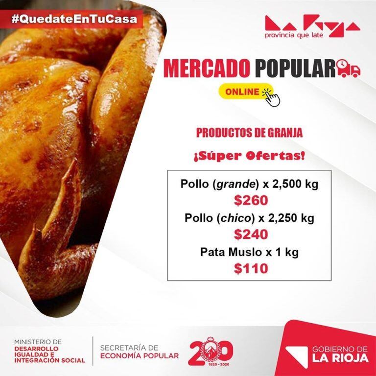 Ofertas del Mercado Popular - Secretaría de Economía Popular