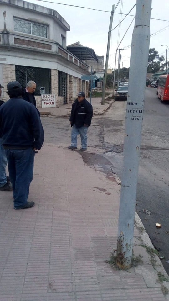 Obras de desagües en Río Ceballos.