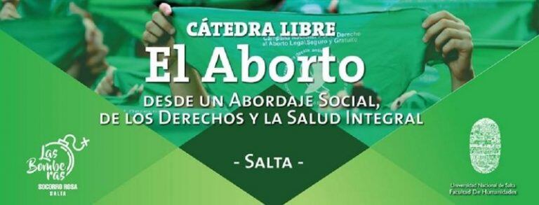 Se aprobó la cátedra libre sobre aborto en la UNSa.