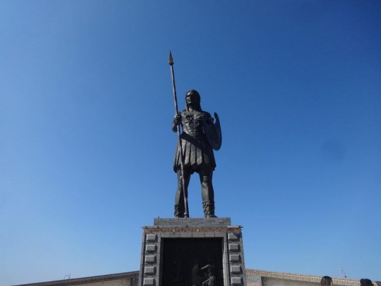 Monumento a las Amazonas en Samsun. (Foto Jessica Costa)