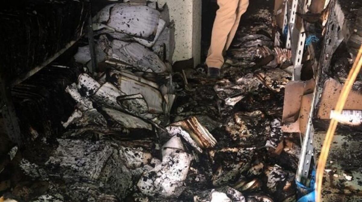 Se incendió una oficina de Anses y permanecerá cerrada
