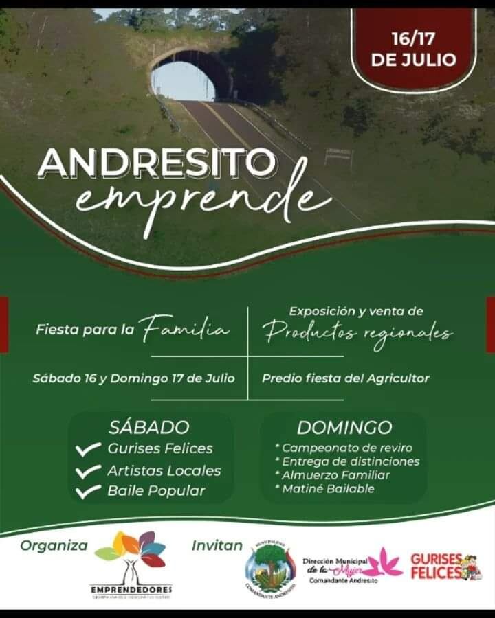 Comandante Andresito contará con una nueva edición de “Andresito Emprende”.