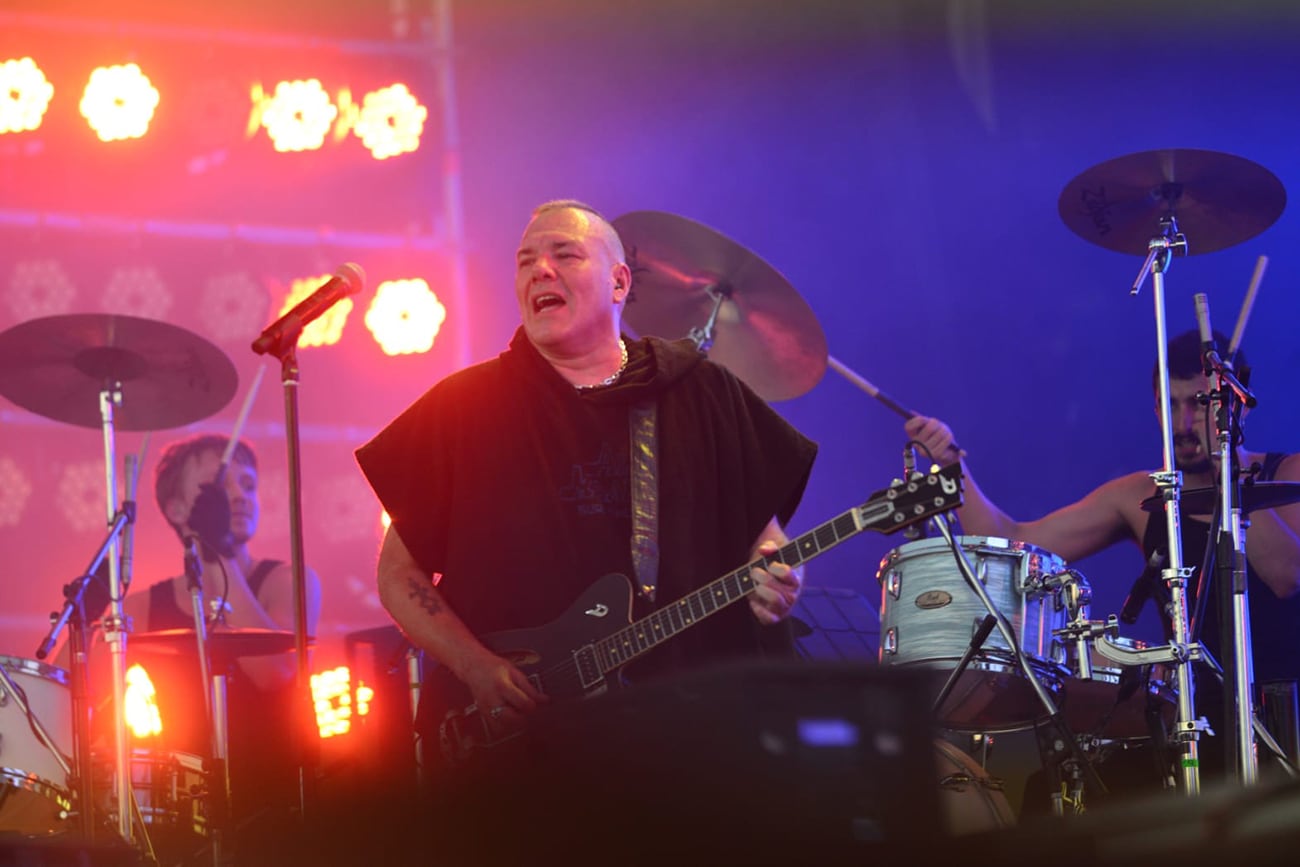 Segunda jornada de Cosquín Rock 2024 en el aeródromo de Santa María de Punilla. (Javier Ferreyra / La Voz)