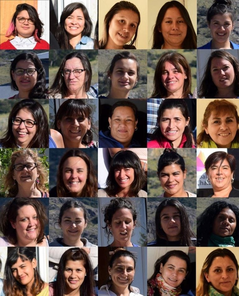 mujeres de el municipio de El Chaltén