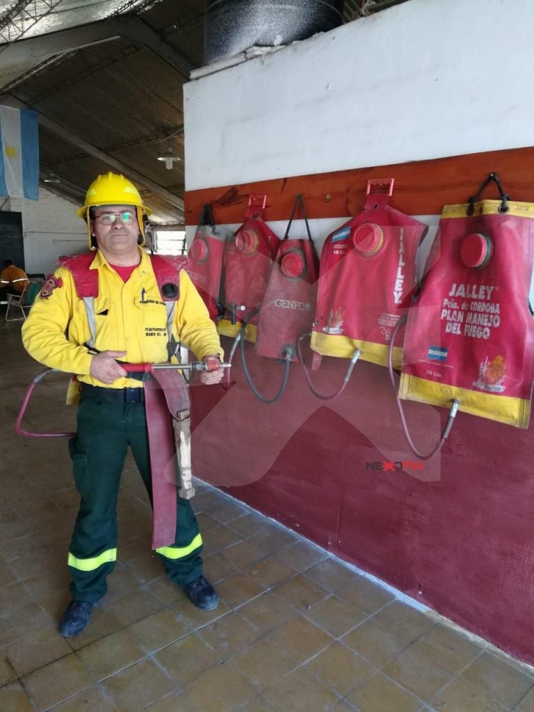 Bomberos Voluntarios Villa Allende (Foto: Radio Nexo)