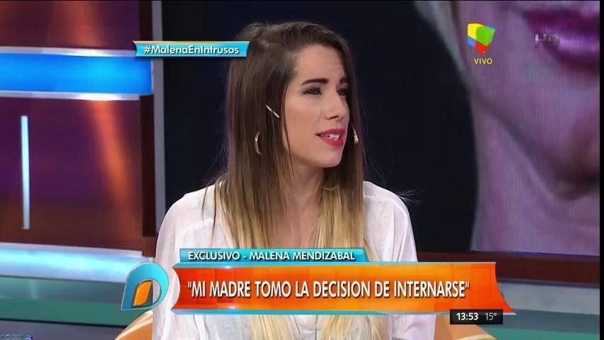 Malena Mendizábal, hija de María Valenzuela, confesó que el estado de salud de su madre es inestable.