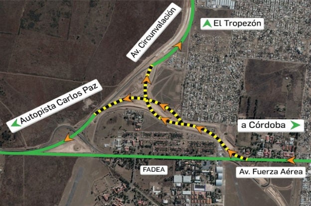 Se inauguró un nuevo tramo de la Circunvalación en la zona de la Ruta 20.