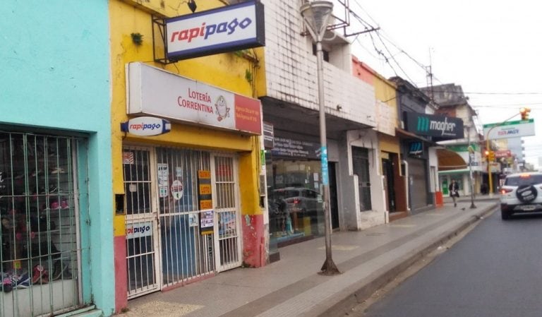 La agencia se encuentra en pleno centro correntino.