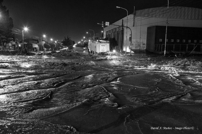 Temporal 2017 en Comodoro Rivadavia. Foto David Muñoz.