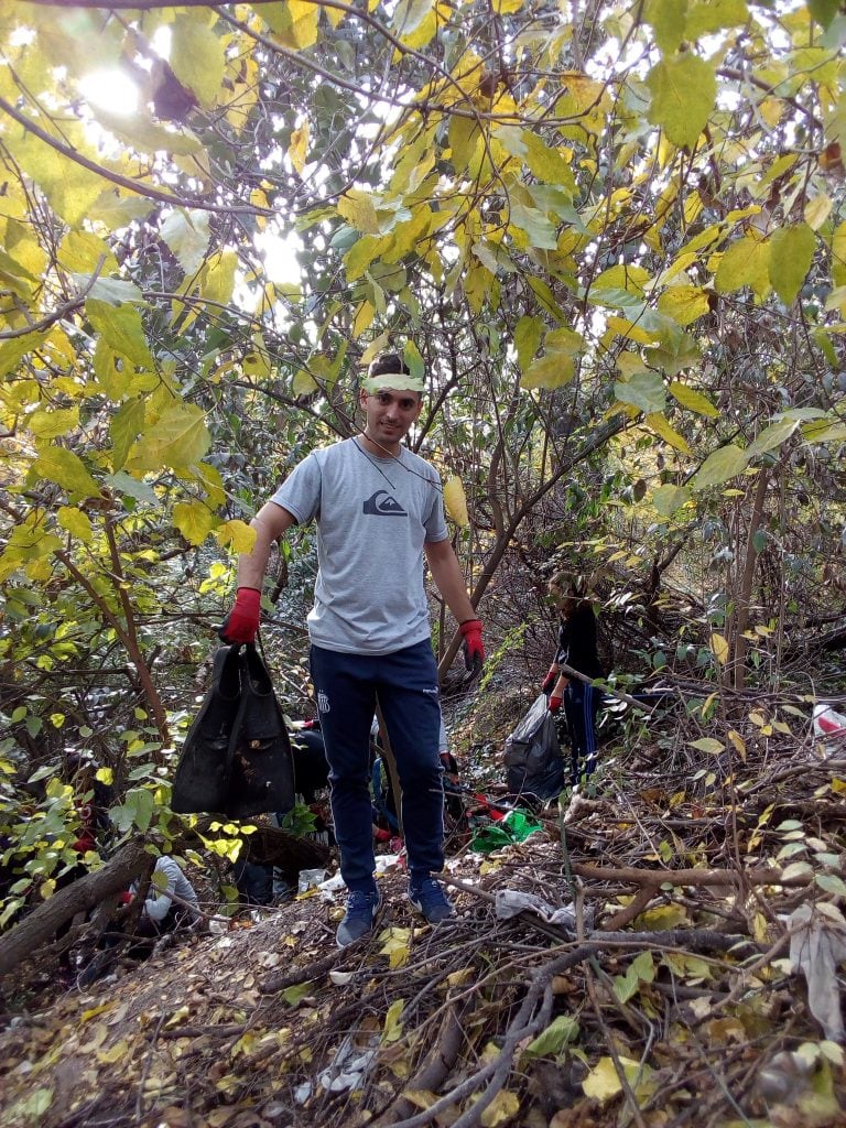 Nueva jornada de limpieza en la costa del Río San Antonio