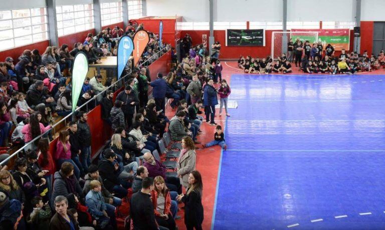 rio gallegos reapertura del gimnasio Benjamin Verón